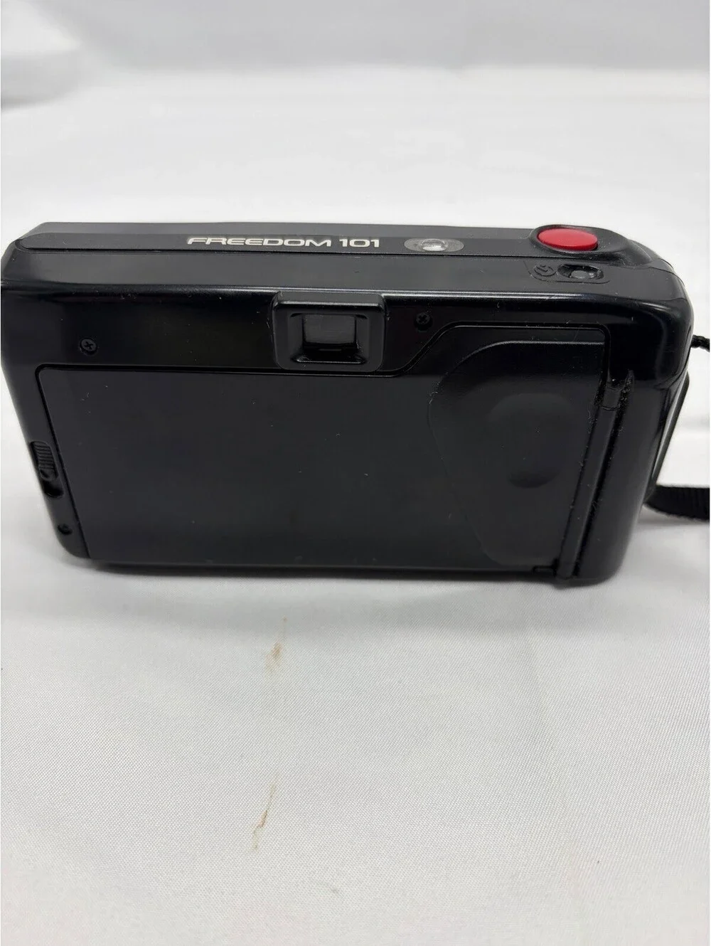 Vintage Minolta Freedom 101 35mm Point & Shoot Film Camera Black Parts Repair